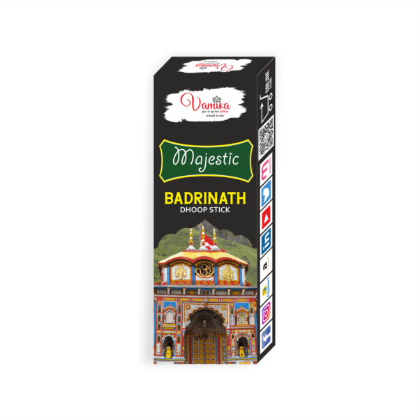 Vamika Majestic Badrinath Jumbo Dhoop Stick | Pack of 4