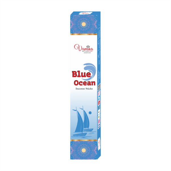 Vamika Blue Ocean Incense Sticks- Pack of 12 - Image 2