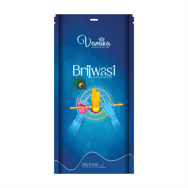 Vamika Combo of Brijwasi Incense Sticks Zipper & Cone
