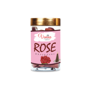 Vamika Rose Jar Dhoop Cone